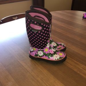 Girls Bogs Boots Size 1